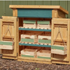 Wooden Outdoor Toddler Nursery + Wooden Crates Wooden Outdoor Toddler Nursery - School Fun Shed | www.ee-supplies.co.uk