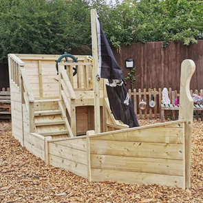 Wooden Pirate Ship Wooden Pirate Ship | outdoor furniture | www.ee-supplies.co.uk