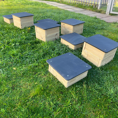 Wooden Playground Stepping Blocks x 8 Wooden Playground Stepping Blocks x 8 |  www.ee-supplies.co.uk