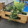 Wooden Raised Planter Bed With Clear Windows Wooden Raised Planter Bed With Clear Windows | www.ee-supplies.co.uk