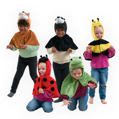 Woodland Creatures Capes x 5 Woodland Creatures Capes Set of 5 | Role Play | www.ee-supplies.co.uk