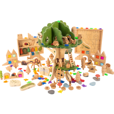 Woodland Wooden Play Bundle Woodland Wooden Play Bundle | www.ee-supplies.co.uk 