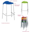 WSM Lab Stools WSM Classroom Stool | School Chairs | www.ee-supplies.co.uk