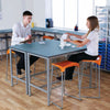 WSM Skid Base Lab Stool WSM Skid Base Classroom Stool | School Chairs | www.ee-supplies.co.uk