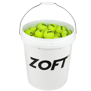 Zoft Coach Training Tennis Balls Bucket Of 96 Zoft Coach Training Tennis Balls Bucket Of 96 | www.ee-supplies.co.uk