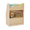 Zona Book Display and Storage Double Zona Book Display and Storage Double | Zona Nursery Furniture | www.ee-supplies.co.uk