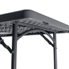 Zown - Ht Adjus Worktop Rectangular Poly Folding Table - 6ft x 2.5ft (L1830 x W760mm) ZOWN - Worktop Rectangular Poly Folding Table - L1830 x W760mm | Tables | www.ee-supplies.co.uk