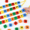 0-100 Lacing Number Beads - Educational Equipment Supplies