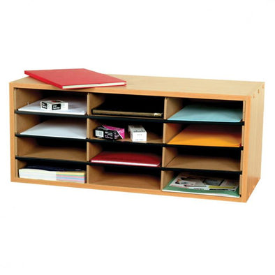 12 Section Literature Organiser - Educational Equipment Supplies