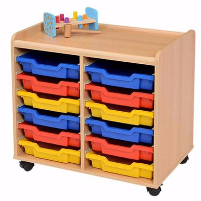 Tss 12 Shallow Tray Storage Unit - Educational Equipment Supplies