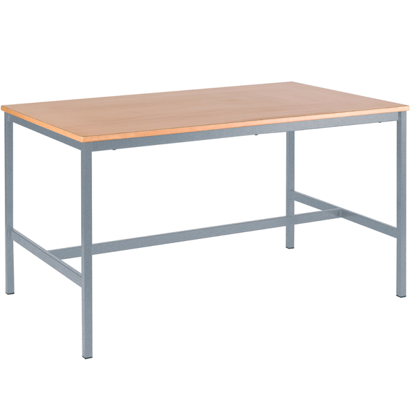 Craft / Lab Tables - Laminated Top - Bull Nose Edge - Fully Welded - 25mm Square Steel Tube Frame
