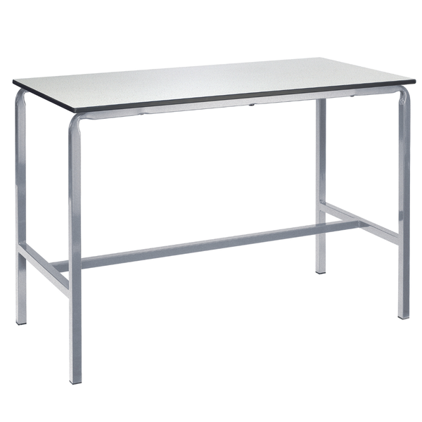 Craft / Lab Tables - Trespa Tops - Crushed Bent - 30mm Square Steel Tube Frame