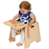 Solid Beech Infant Nursery Feeding Chair H14cm x 4 - Educational Equipment Supplies
