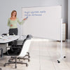WriteOn® Height Adjustable Mobile Whiteboard - Non-Magnetic aminate - Educational Equipment Supplies