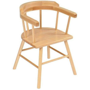 Captains Nursery Chair Natural H20cm x 2 - Educational Equipment Supplies