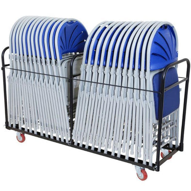 24 Folding Chair Trolley - Educational Equipment Supplies