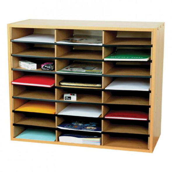 24 Section Literature Organiser - Educational Equipment Supplies