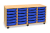 Four Column Tray Storage Unit x 24 Trays 24 Tray Unit | 4 Store | www.ee-supplies.co.uk