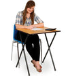 25 x Exam Desks + Trolley Pack - Educational Equipment Supplies