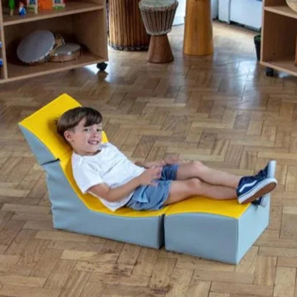 Childrens Ergo Vari™ Single/Chair Grey/Yellow