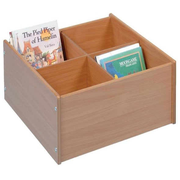 Floor Level 4 Bay Kinderbox - Beech - Educational Equipment Supplies