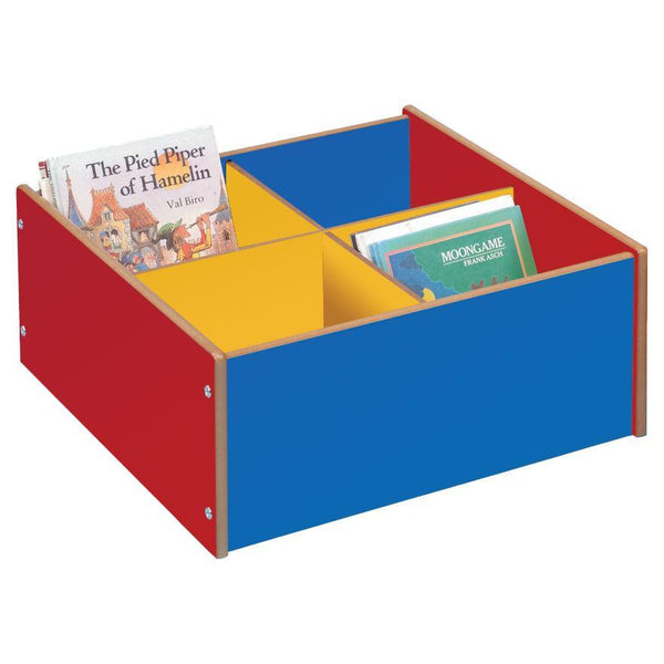 TY Floor Level 4 Bay Wooden Kinderbox - Multi Coloured
