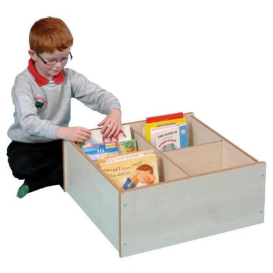 Floor Level 4 Bay Kinderbox - Maple - Educational Equipment Supplies