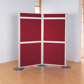MightyBoard Exhibitor System - 4 Panels 2 Headers - 2000 x 2400mm - Educational Equipment Supplies