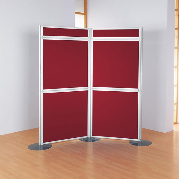 MightyBoard Exhibitor System - 4 Panels 2 Headers - 2000 x 2400mm - Educational Equipment Supplies