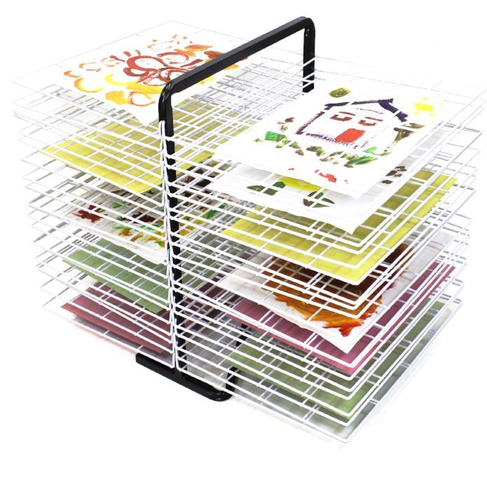 40 Shelf Table Top Painting Drying Rack | Educational Equipment Supplies