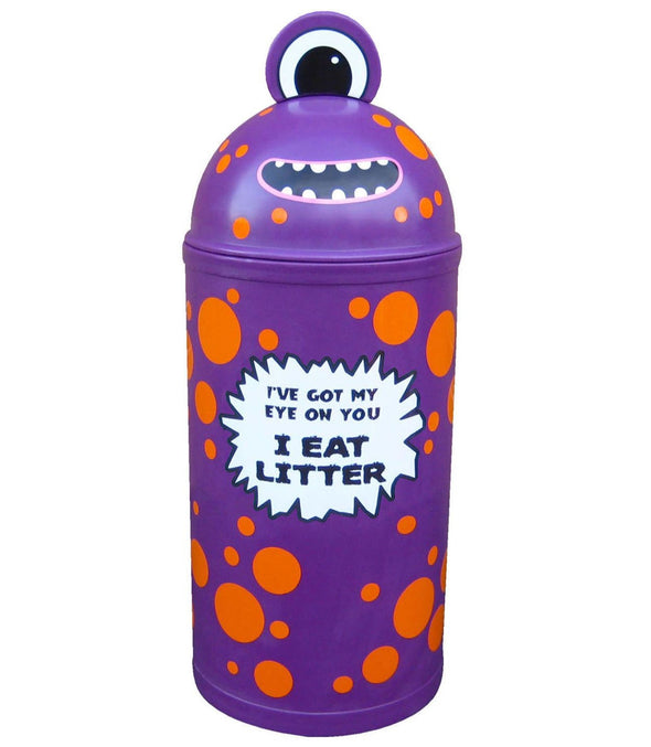 42 Or 52 Litre Monster Litter Critter Bin - Yelllow - Educational Equipment Supplies