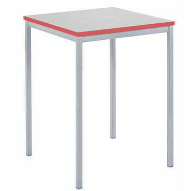 Value Fully Welded Square Classroom Tables - Buro Edge - Educational Equipment Supplies