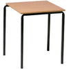 Value Stacking Crushed Bent Tables - Square - Bull Nose Edge - Educational Equipment Supplies