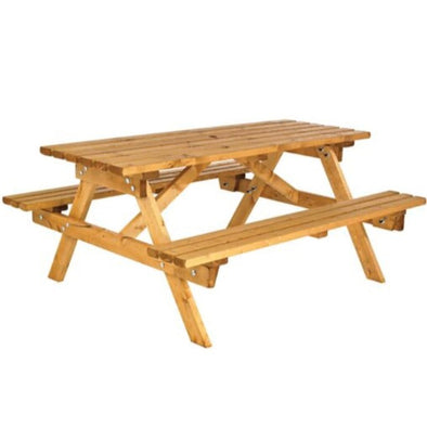 Adult Cotswold Traditional Picnic Timber Bench - 6 Seater Cotswold Traditional Picnic Bench - 6 Seater | Outdoor Seating | www.ee-supplies.co.uk
