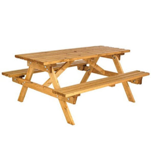Adult Cotswold Traditional Picnic Timber Bench - 8 Seater Cotswold Traditional Picnic Bench - 8 Seater | Outdoor Seating | www.ee-supplies.co.uk