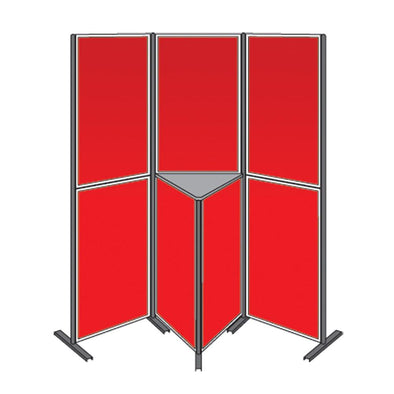 OnBoard® Pole and Panel Display System - 7 Panel - 1800 x 1800mm - Educational Equipment Supplies