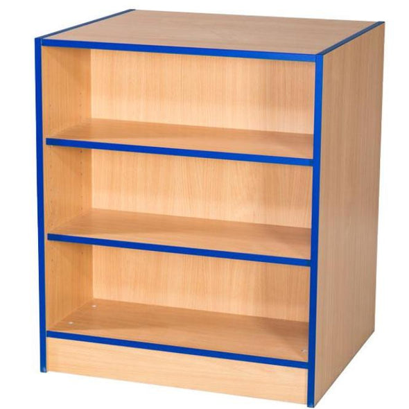 Brook Double Sided Library Bookcase - Flat Top - Educational Equipment Supplies