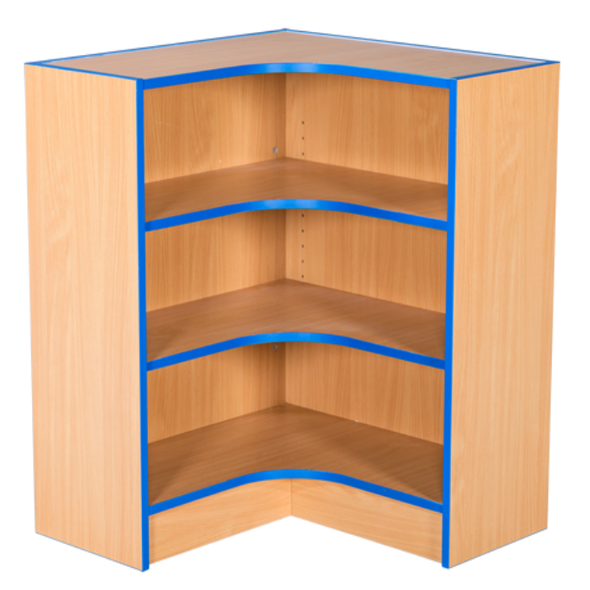 Brook Library Internal Bookcase Unit - Flat Top - Educational Equipment Supplies