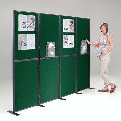 OnBoard® Pole and Panel Display System - 8 Panel - 1800 x 2400mm - Educational Equipment Supplies
