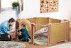 Playscapes Curved 8 Panel Play Pen Set - Educational Equipment Supplies
