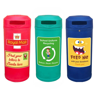 Post Box Collection Bin 90 Litre Classic Bins  | Great Outdoors | www.ee-supplies.co.uk