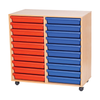 A3 Mobile 20 Tray Single Bay Unit - Educational Equipment Supplies