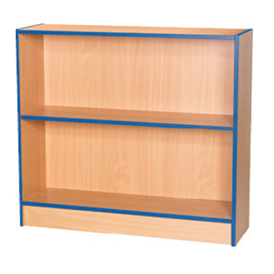 Accento Blue Edge Bookcase H750mm - Educational Equipment Supplies