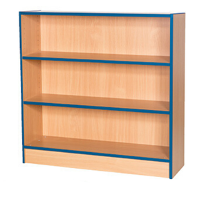 Accento Blue Edge Bookcase H1000mm - Educational Equipment Supplies