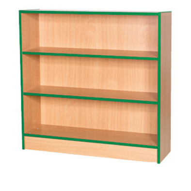 Accento Green Edge Bookcase H1000mm - Educational Equipment Supplies