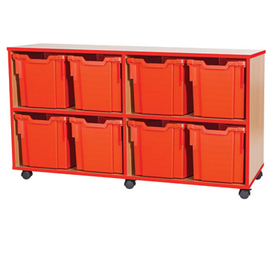 Accento Red Edge 8 Jumbo Tray Unit - Educational Equipment Supplies