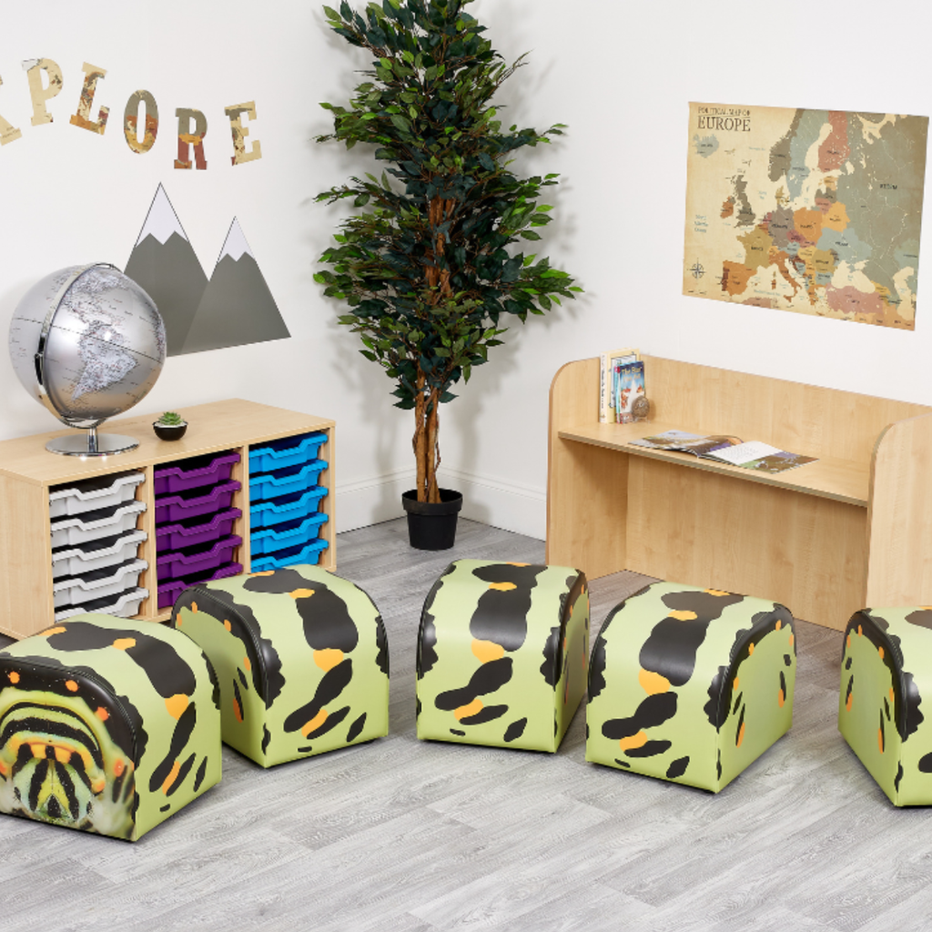 Acorn Realistic Bookworm Seating – Set of 5 Seats | Educational ...