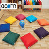 Acorn Original Soft Bean Bag Cushion Set of 8 + Storage Trolley - Educational Equipment Supplies