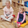 Acorn Primary Square Foam Seat Pad x 20 + Storage Trolley - Educational Equipment Supplies
