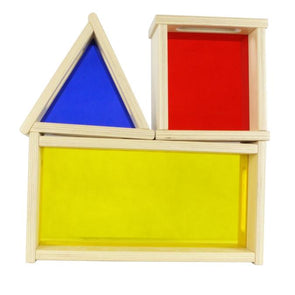 Acrylic Tray Blocks 3 Piec - Educational Equipment Supplies